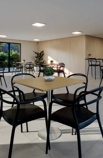 Render salao refeicoes area comum