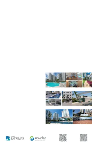 Collage renders fachada amenidades empreendimento