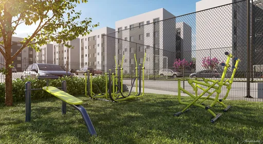 Academia ao ar livre condominio