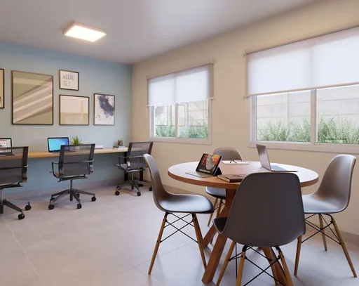 Coworking espaco trabalho amenidade