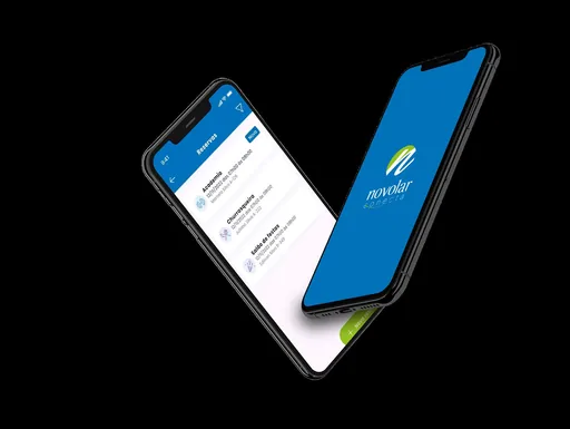 App novolar conecta reservas amenidades