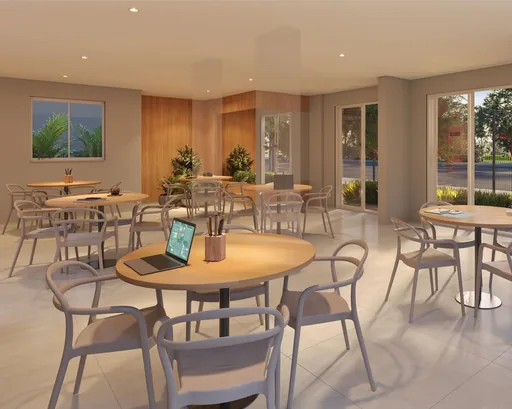 Render salao coworking area comum