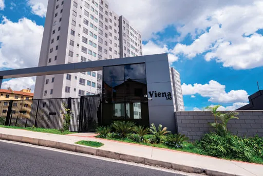 Fachada empreendimento viena noturna