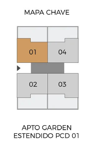 Mapa chave apto garden pcd 01
