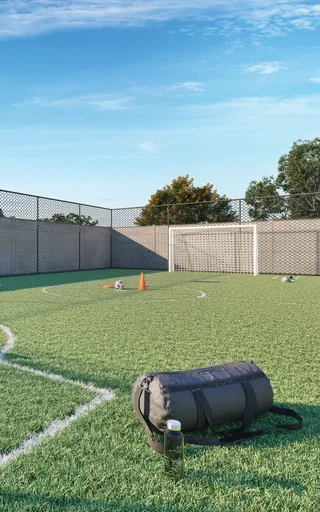 Quadra esportiva area lazer condominio