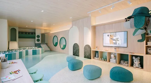 Brinquedoteca render area infantil