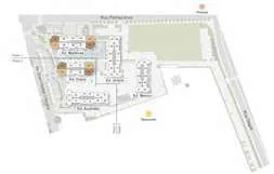 Implantacao blocos condominio