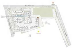 Implantacao condominio vista aerea