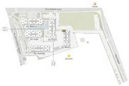 Implantacao empreendimento vista aerea