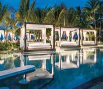 Piscina cabanas area lazer resort