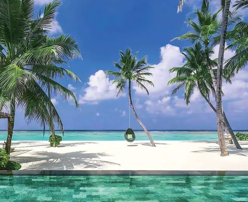 Piscina praia coqueiros area lazer