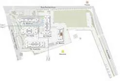 Planta implantacao condominio blocos 5