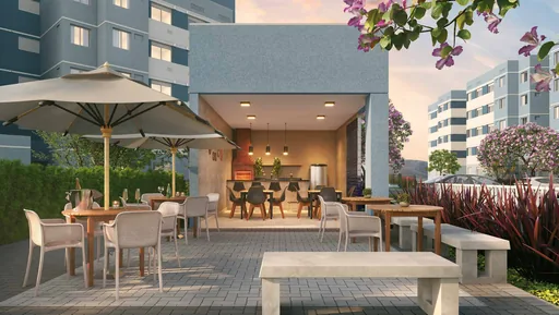 Area churrasco espaco gourmet condominio