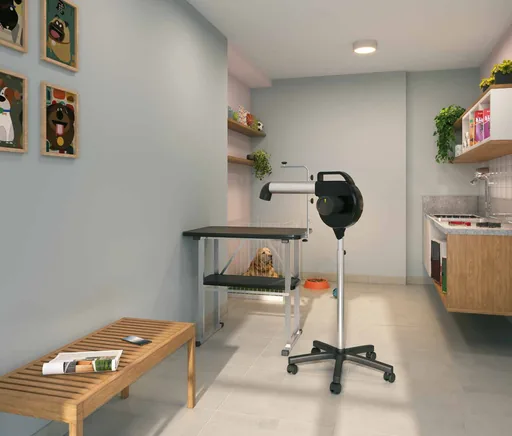 Pet care espaco banho tosa amenidade