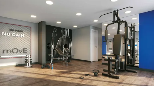 Render academia fitness area condominio