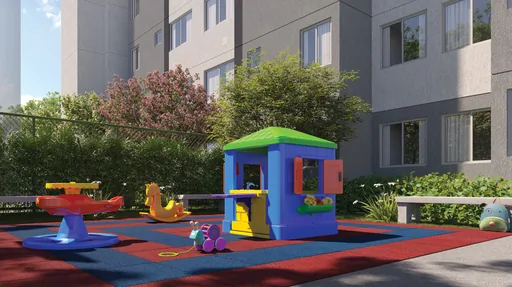Playground infantil area lazer condominio 2