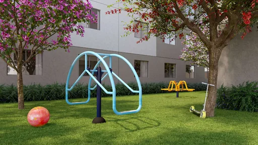 Area lazer playground equipamentos externos