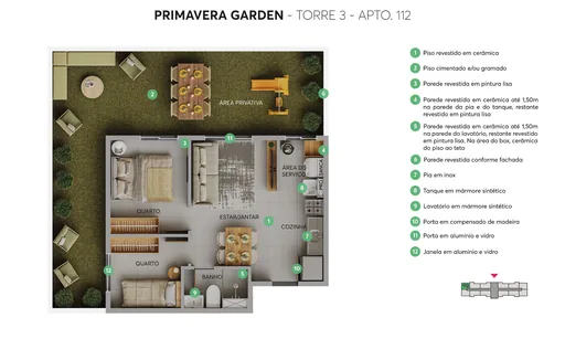 Planta garden torre3 apto112 primavera