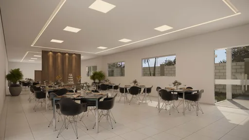 Salao festas render interior