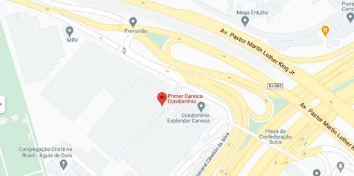 Mapa localizacao primor carioca condominio