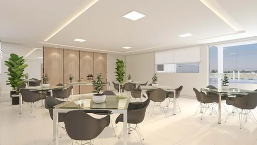 Salao festas render interior empreendimento