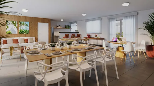 Render salao festas area comum