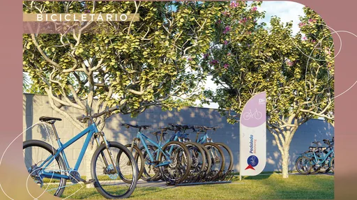 Bicicletario amenidade render