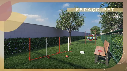 Espaco pet render amenidade