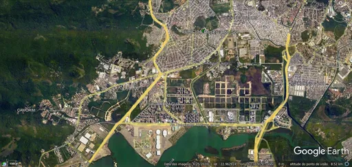 Mapa satellite jacarepagua localizacao regiao