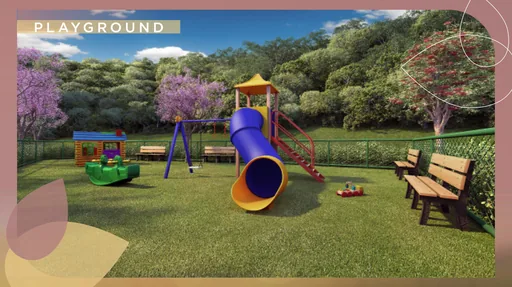 Playground render area lazer infantil