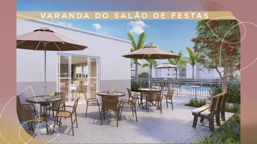 Varanda salao festas render amenidade