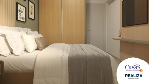 Quarto suite render reserva passaros