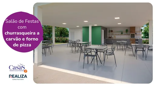 Salao festas churrasqueira forno pizza render