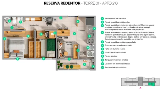 Planta apto210 torre01 reserva redentor