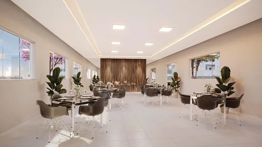 Salao de festas render interior