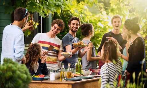 Area churrasco confraternizacao ao ar livre