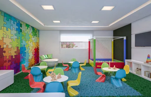 Brinquedoteca render amenidade infantil
