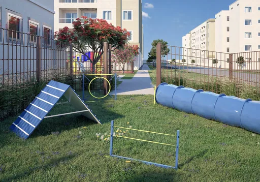 Pet place area lazer condominio