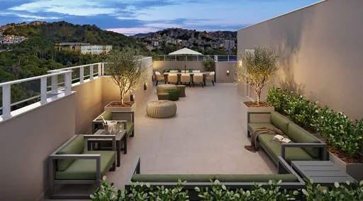 Terraco rooftop area lazer render