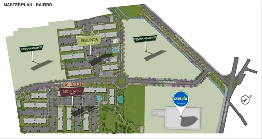 Masterplan bairro implantacao geral