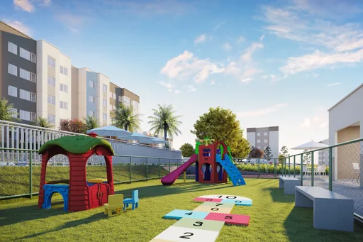 Playground infantil area lazer condominio