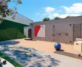 Area fitness externa condominio