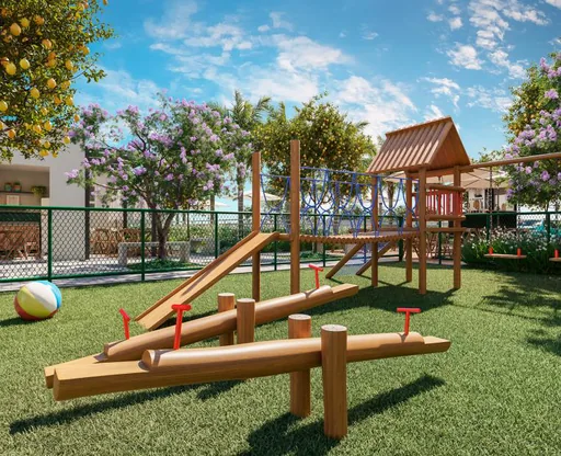 Playground infantil area lazer