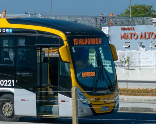 Terminal brt mato alto transporte publico