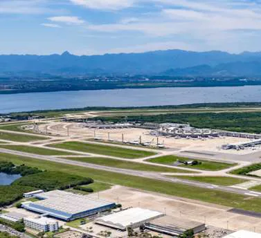 Aeroporto proximidade contexto local