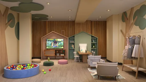 Brinquedoteca render area infantil
