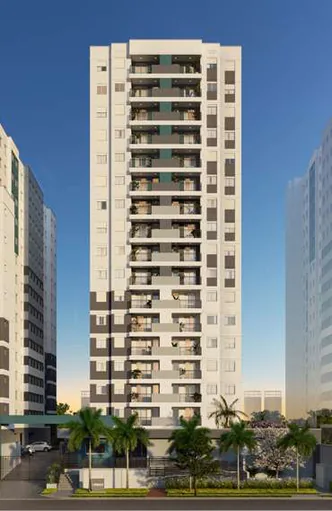 Fachada render edificio residencial