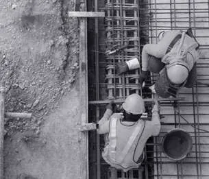 Obra construcao estrutura concreto