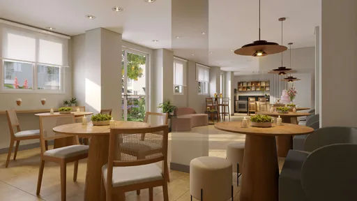 Salao festas render interior amenidade