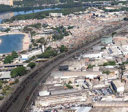 Vista aerea bairro entorno empreendimento